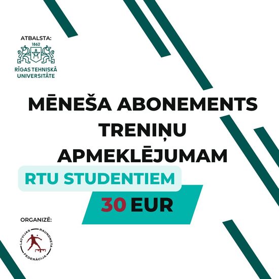 Mēneša Abonements [RTU STUDENTIEM]